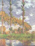 Claude Monet Poplars at Giverny oil painting on canvas